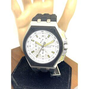 Philipp Plein Men's Watch PWGAA0121 Extreme Quartz Chronograph Rubber Strap 44mm